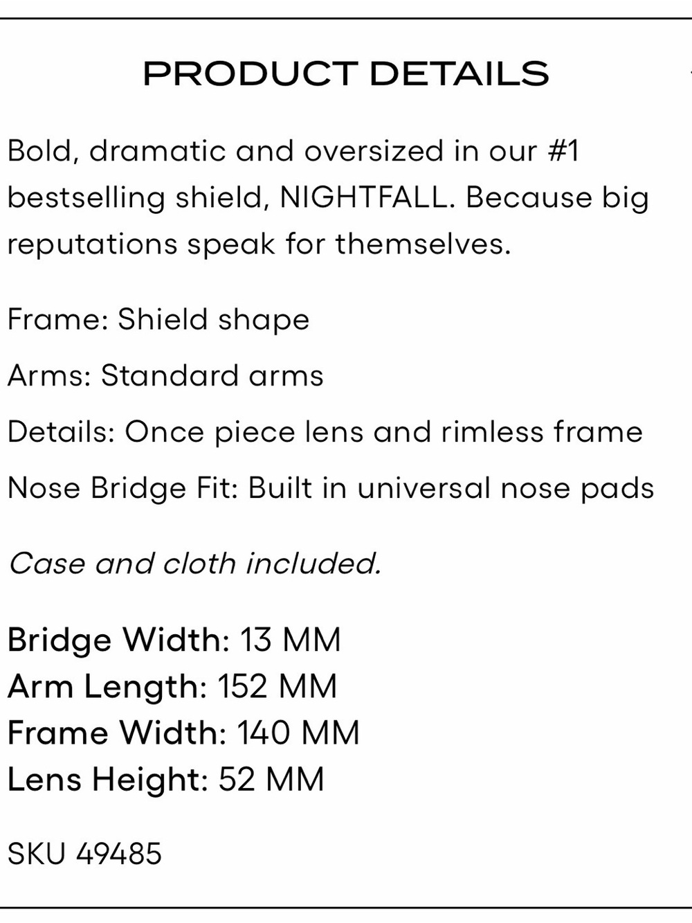 Quay NightFall Shield Sunglasses - Picture 2 of 8
